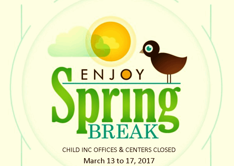 Spring Break at Child Inc.