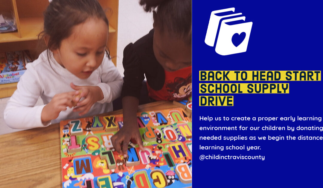 Virtual Back to School Supply Drive Campaign Kicks Off