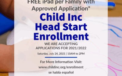 Head Start Enrollment Fair | July 24, 2021 – 10am to 2pm