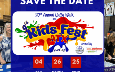 Join Us for the 9th Annual KidsFestATX & 20th Annual Unity Walk!