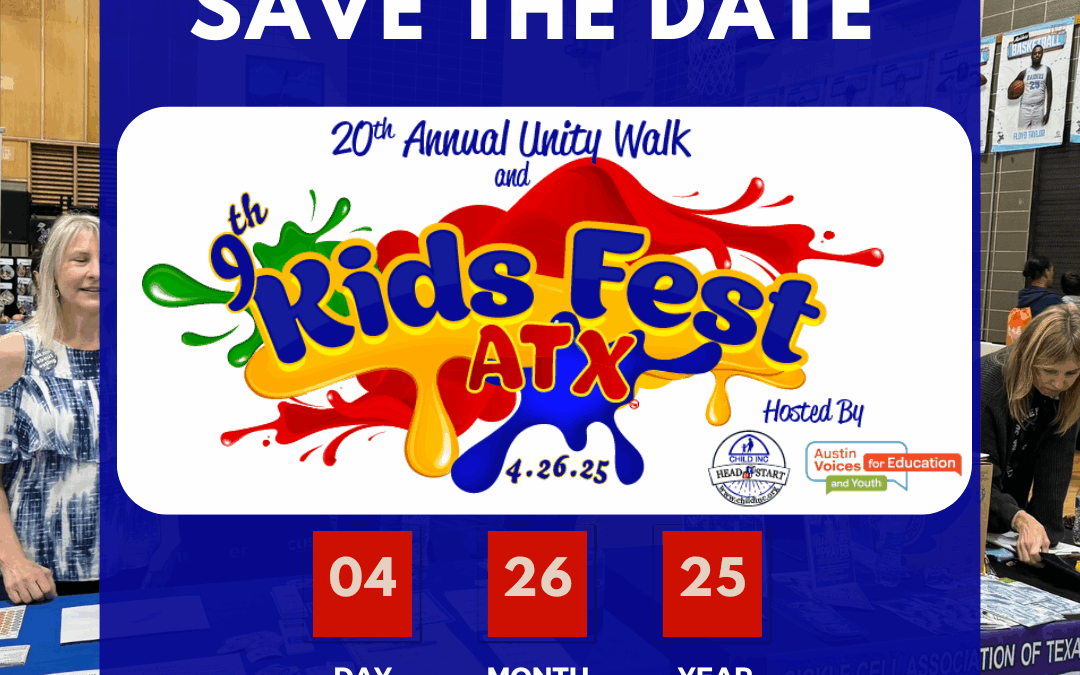 Join Us for the 9th Annual KidsFestATX & 20th Annual Unity Walk!