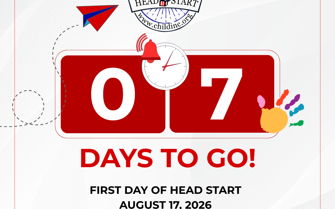 Head Start Starts Next Week!